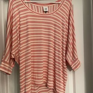 Cabi Tickled Tee Pink Stripe - Spring 20